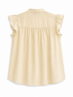 Blusa Bordada con Volantes