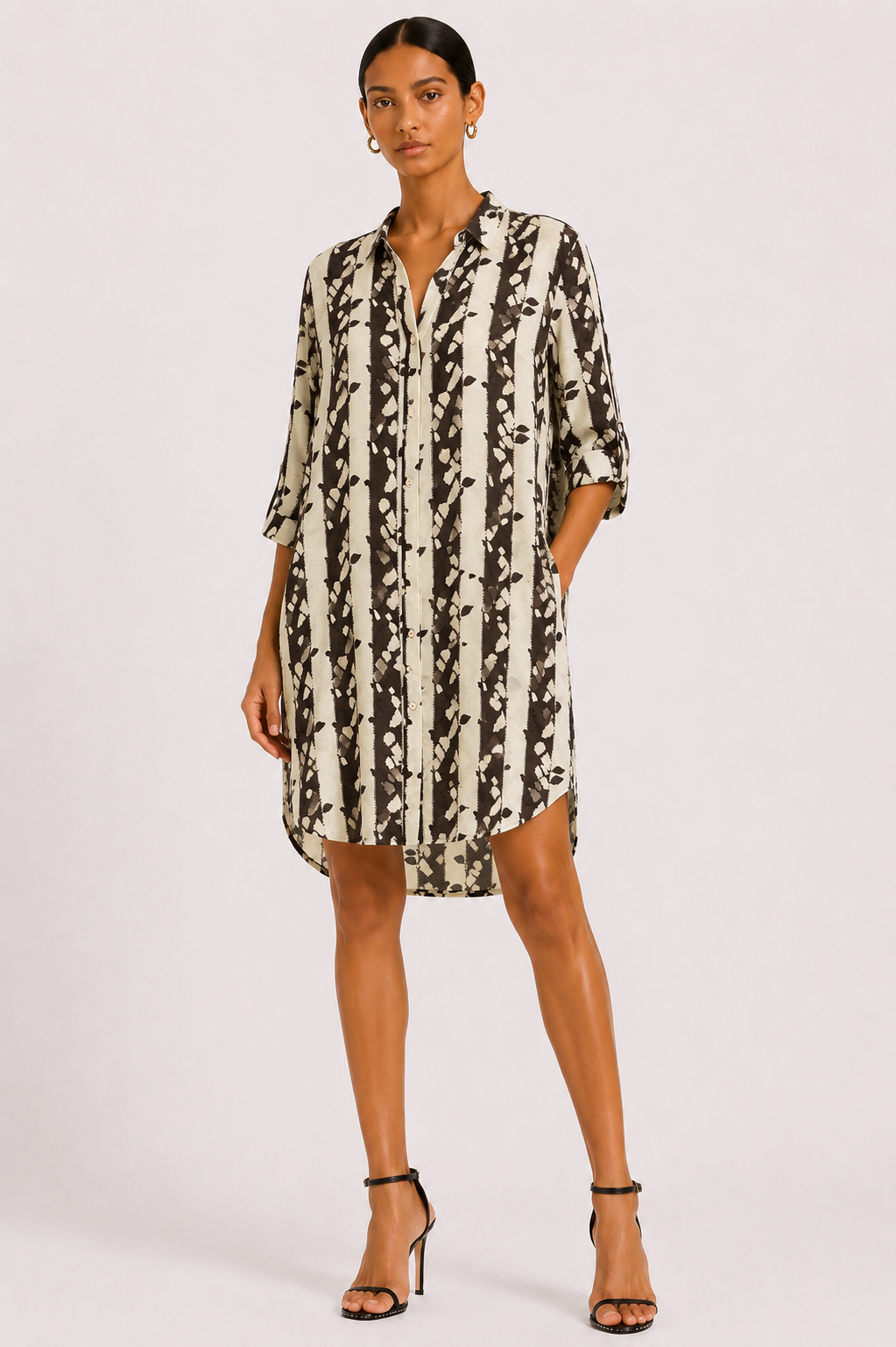Vestido Camisero Corto Playa